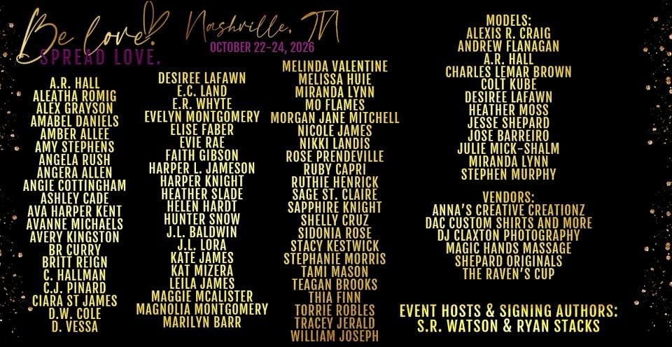 Be Love, Spread Love Author Event