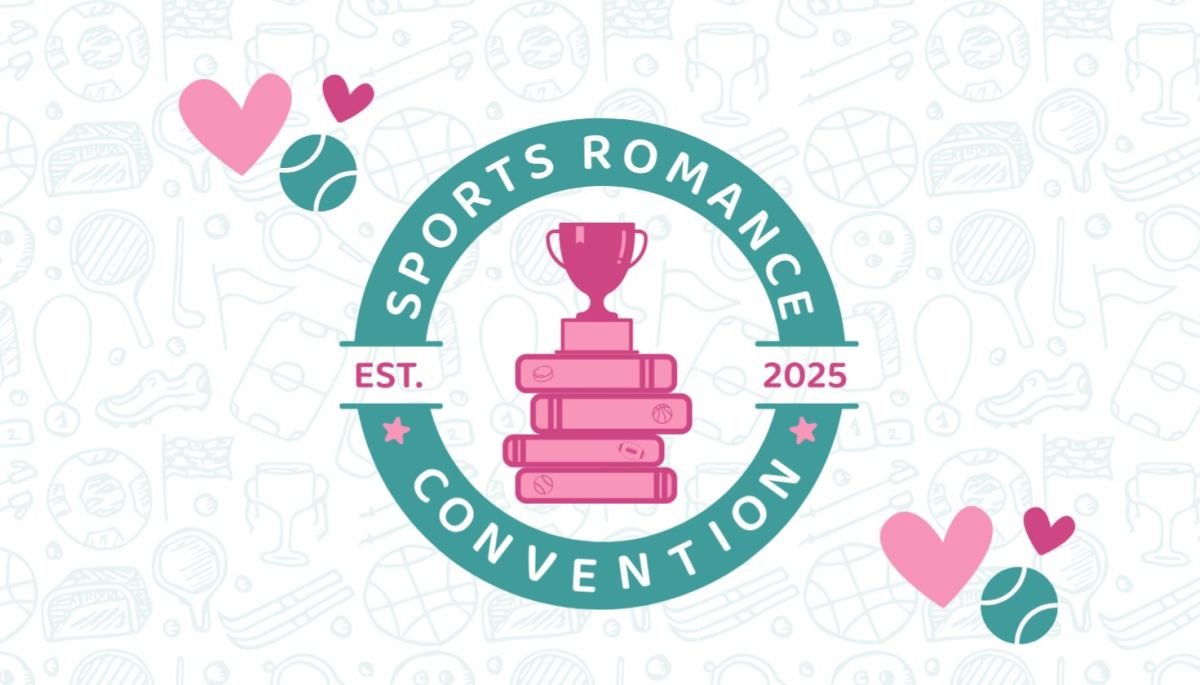 Book signing event for Sports Romance Con on Friday, June 25 - 27, 2027