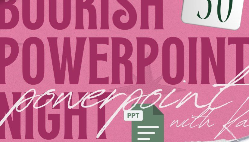 Bookish Powerpoint Night: Hot Takes 2026