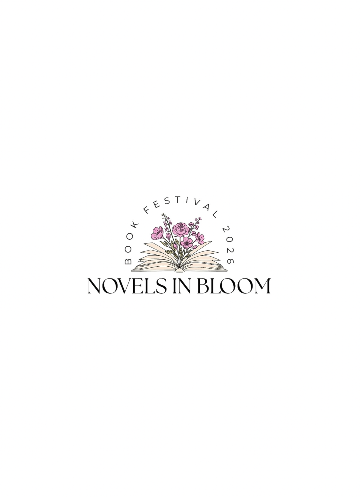 Book signing event for Novels in Bloom Book Festival 2026 on Sunday, April 12 - 13, 2026