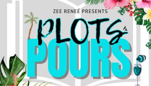 Book signing event for Plots and Pours on Friday, March 27 - 28, 2026