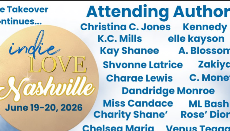 Book signing event for Indie Love on Friday, June 19 - 21, 2026