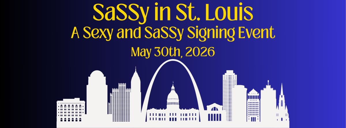Book signing event for SaSSy in St. Louis on Friday, May 29 - 30, 2026