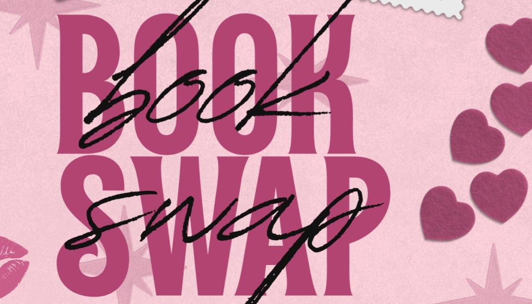 Book signing event for Galentine's Blind Date with a Book Swap on Tuesday February 17, 2026