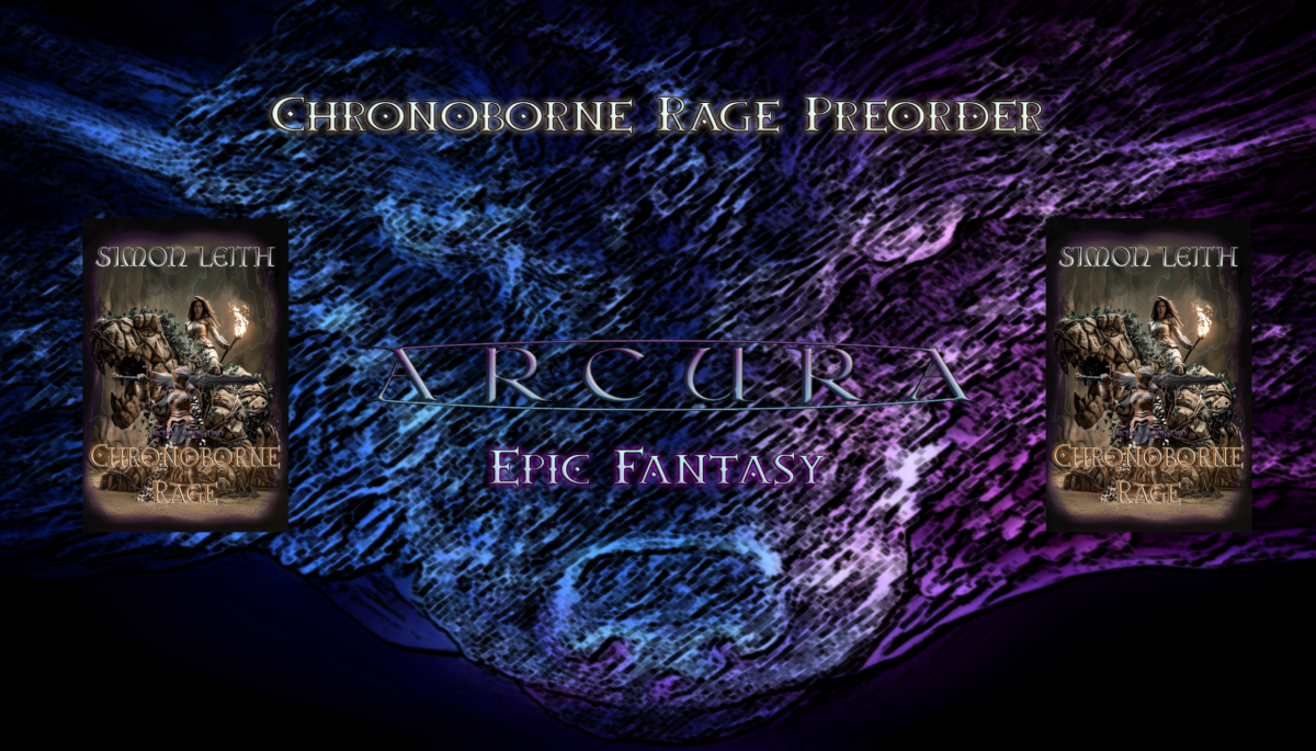 Book signing event for Chronoborne Rage Preorder on Friday, May 1, 2026 - Friday, September 18, 2026