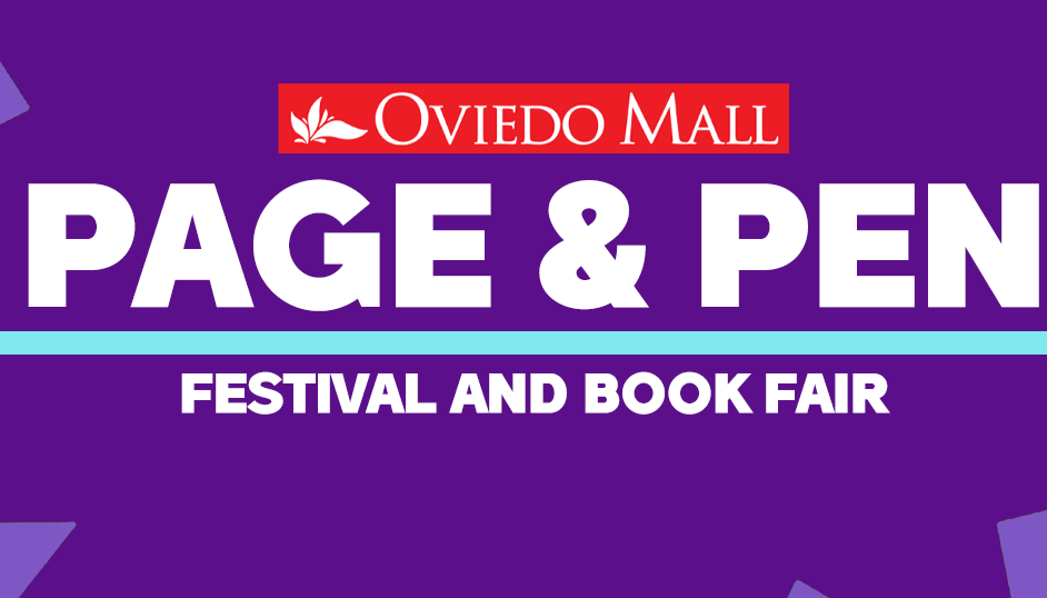 Book signing event for Page and Pen Festival on Saturday October 3, 2026