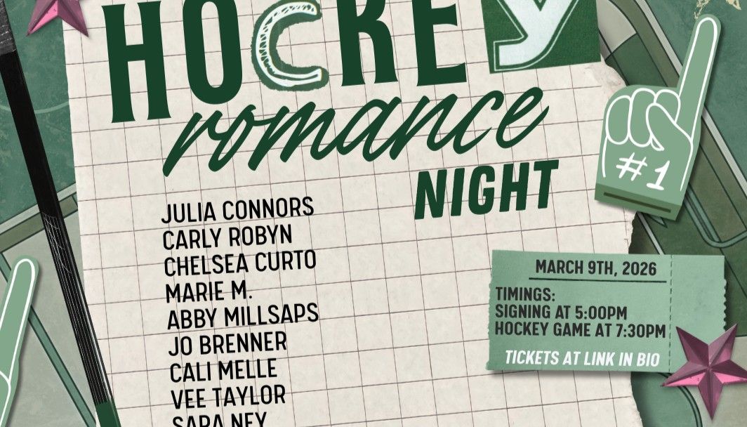 Book signing event for TLC- Book Signing with Blackhawks game! on Monday March 9, 2026