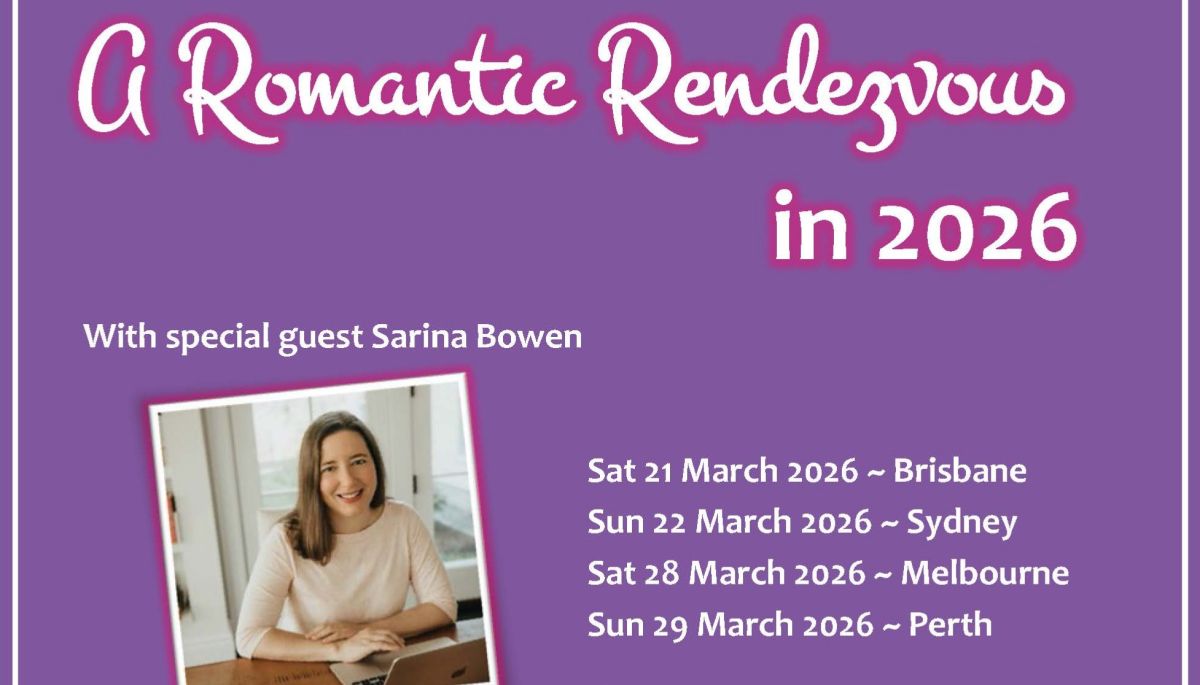 Book signing event for A Romantic Rendezvous 2026 on Saturday March 21, 2026
