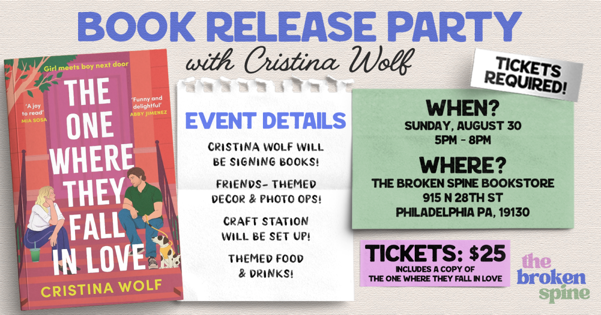 Cristina Wolf Release Party: Friends Edition!