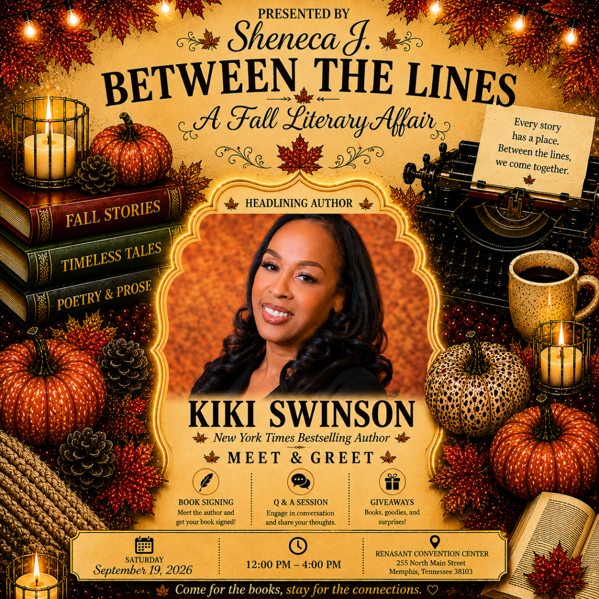 🍂Between The Lines: A Fall Literary Affair🍂 2026