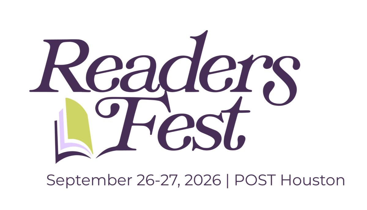 Book signing event for Readers Fest HTX on Saturday, September 26 - 27, 2026