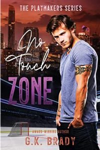 No Touch Zone, A Single Dad Hockey Romance cover