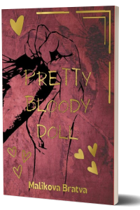 Pretty bloody doll cover