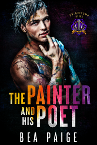 The Painter And His Poet with COLOUR DESIGN PRINTED EDGES cover