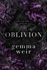 Oblivion - Hardback cover