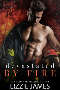 Devastated by Fire (MM Romance) cover