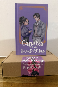 Candles makes Great Alibis Signing Edition Only cover