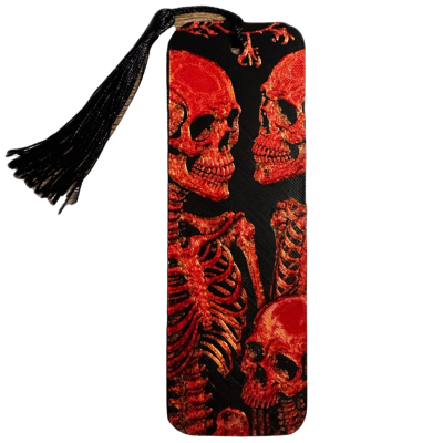 Three Skulls - 3D Printed Bookmark