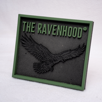 Officially Licensed The Ravenhood Bookshelf Signs