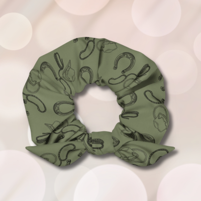 Cowboy Romance Scrunchie