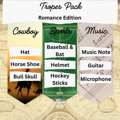 Trope Pack Pin-Romance Themes