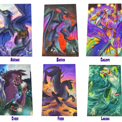 Monster Pinup Poster BUNDLE!