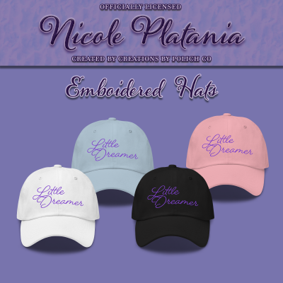 Little Dreamer Embroidered Hat (ROAAG) - Nicole Platania - Fatesworn Merch