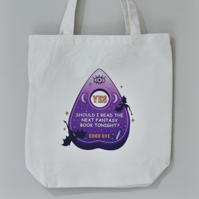 Ouija Fantasy Board Library Tote Bag