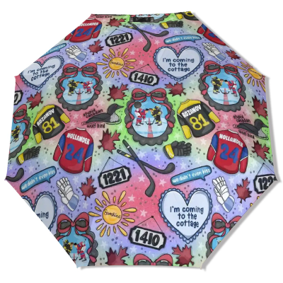 Hockey romance ombre bookish umbrella