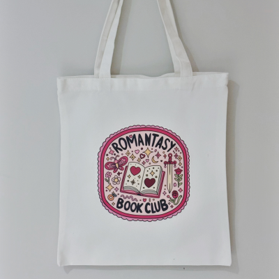 Romantasy Library Tote Bag
