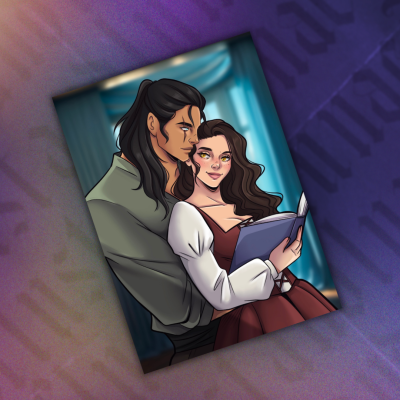 Character Art Print: Arken & Kieran by Chelsea Chira