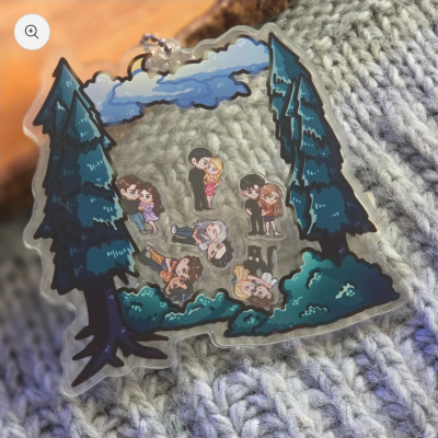 Legacy of Gods Shaker Keychain