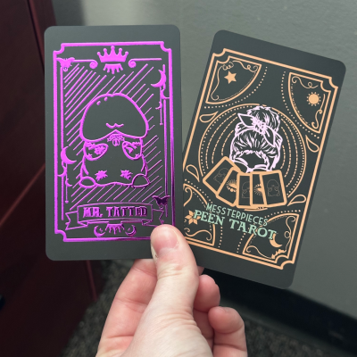 Mr. Tatted Peen Tarot Card