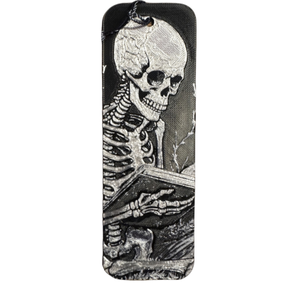 Skull Book - 3D Printed Bookmark