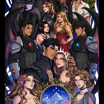 12x18 ACOTAR Foil Print