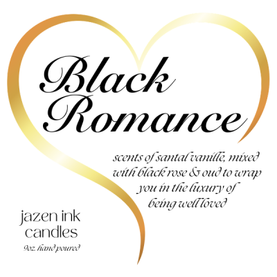 Black Romance candle