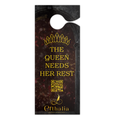 Crimson Queen - Scarlett & Kaspian Door Hanger