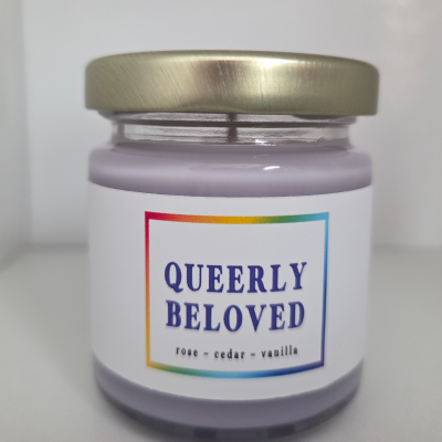 Queerly Beloved candle