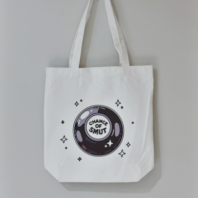 Chance Of Smut Magic Ball Library Tote Bag