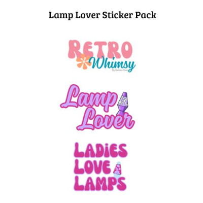 Lamp Lover Sticker Pack
