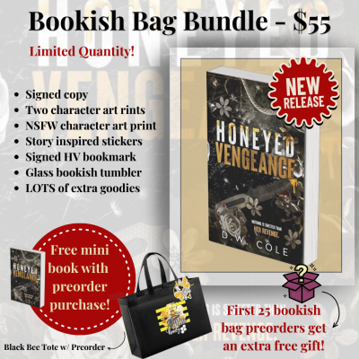 Honeyed Vengeance Bookish Bag Bundle
