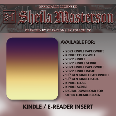 Kindle Inserts - The Poison Daughter