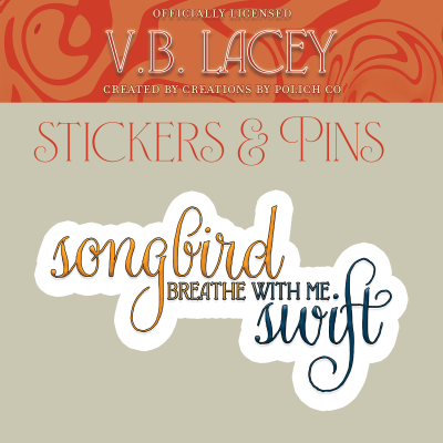 Pins - VB Lacey - By the Flames of Her Fury
