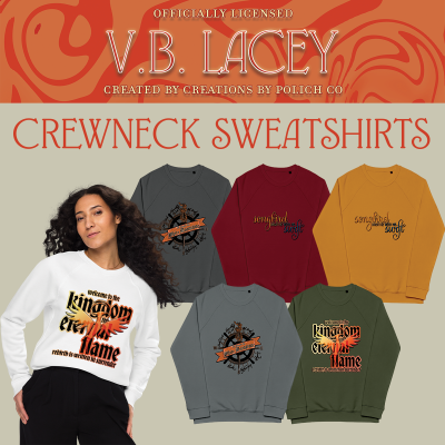 Crew Neck Sweatshirts (all) - VB Lacey - By the Flames of Her Fury