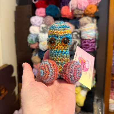 Crochet Peen Plushie - Regular or Large