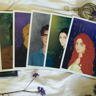 Veils of the Fallen Exclusive Artwork Set