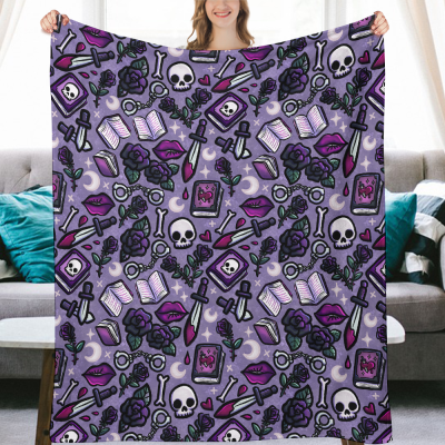 Bookish blanket Dibs on the villain