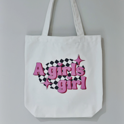 A Girl's Girl Library Tote Bag