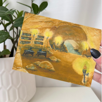 Art Print - Time Elemental Training Cave