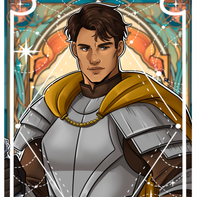 Cedric Thorne Foil Art Print